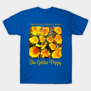 California Golden Poppies T-Shirt